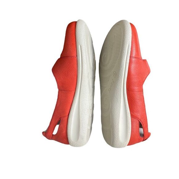 Sanita New Women's Red Leather Mary Jane size 36 - Picture 9 of 15